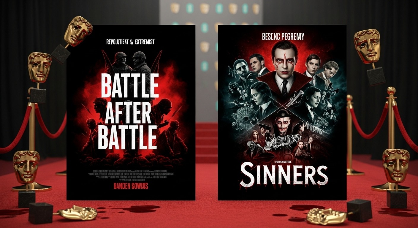 Découvrez les nominations Bafta 2026 où "Une bataille après l’autre" domine avec 14 sélections devant "Sinners" (13). Un duel haletant avant les Oscars qui promet audace et surprises !