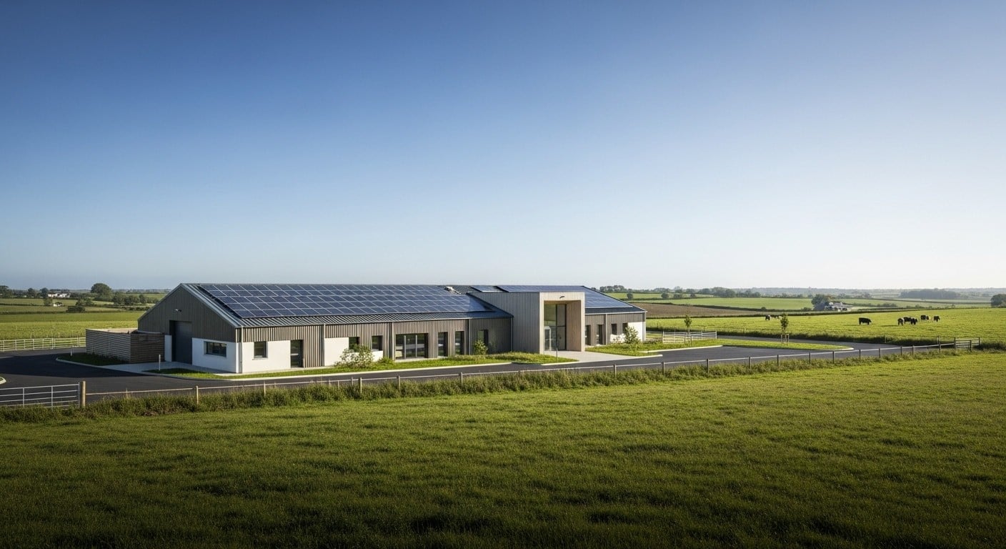 Découvrez le nouvel abattoir public du Faou en Finistère : ouverture avril 2026, 14,2 M€ investis pour booster les circuits courts et soutenir l'élevage local en Bretagne.