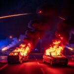 Nouvel An 2026 : Voitures Brûlées et Affrontements