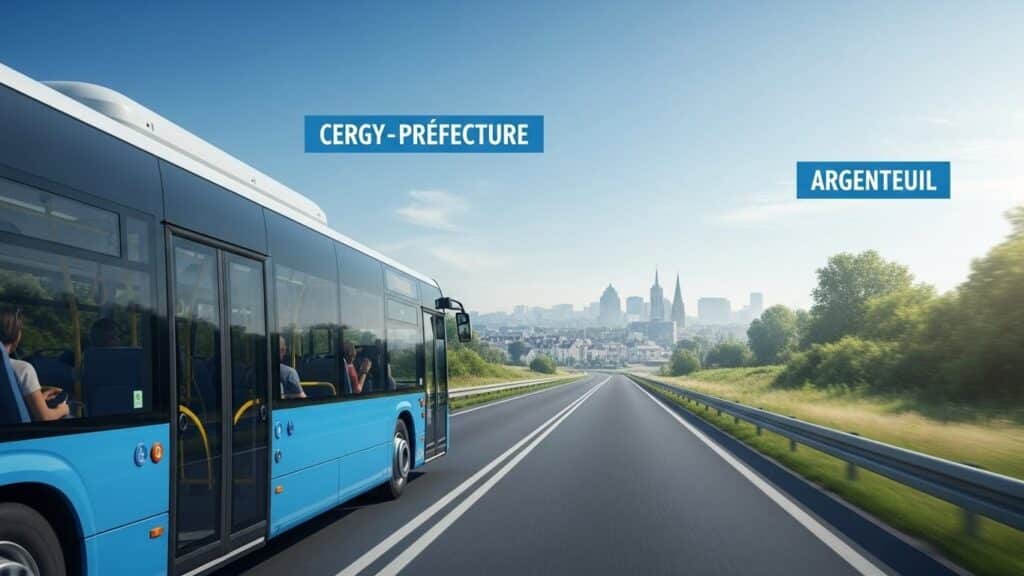 Nouvelle Ligne Bus Express Cergy Argenteuil