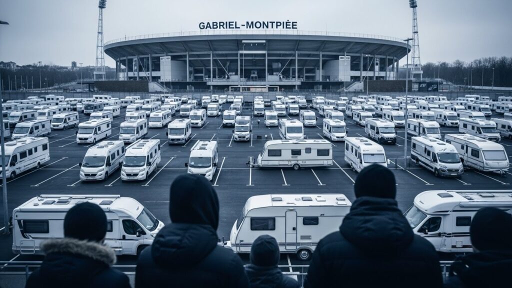 Occupation Illégale Parking Stade Montpied Clermont