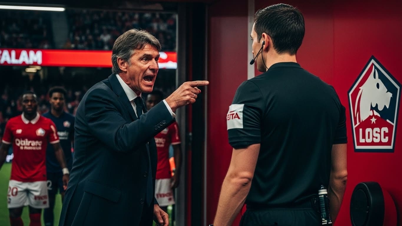 Découvrez pourquoi Olivier Létang, président du LOSC, risque plusieurs mois de suspension après ses propos virulents sur l'arbitrage lors de Lille-Rennes. Analyse complète et conséquences.