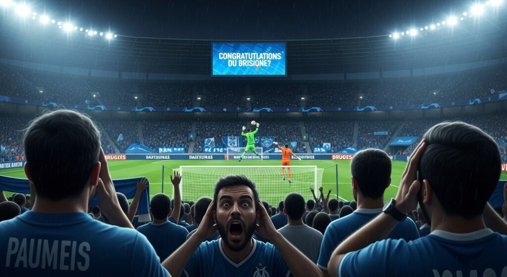 OM Éliminé en C1 : Scénario Fou à Bruges (3-0)