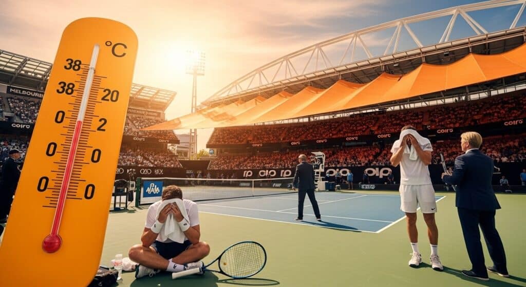 Open d’Australie 2026 : La Chaleur Interrompt les Matchs