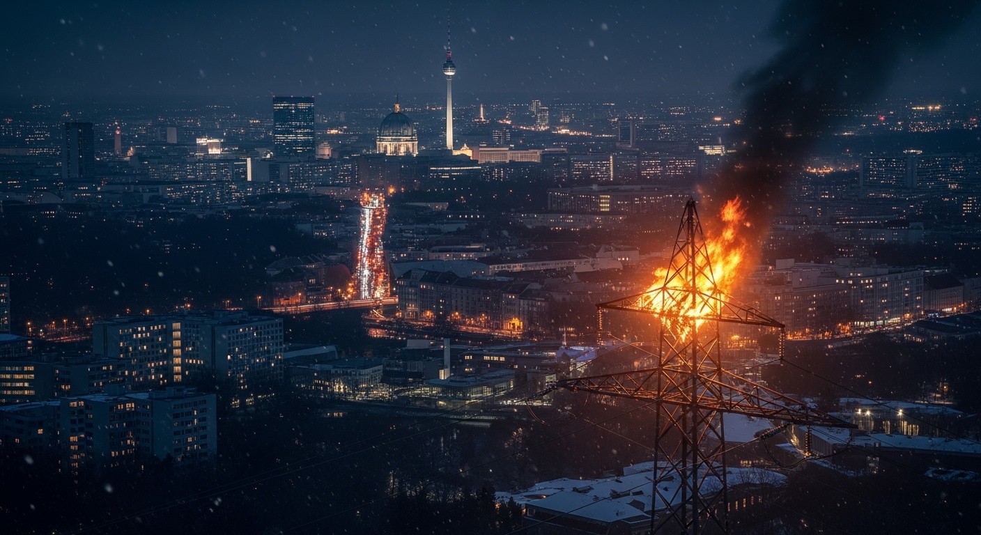 Découvrez comment un sabotage revendiqué par un groupe extrême gauche a plongé Berlin dans le noir, exposant les failles critiques. L'Allemagne offre 1 million € pour identifier les responsables.