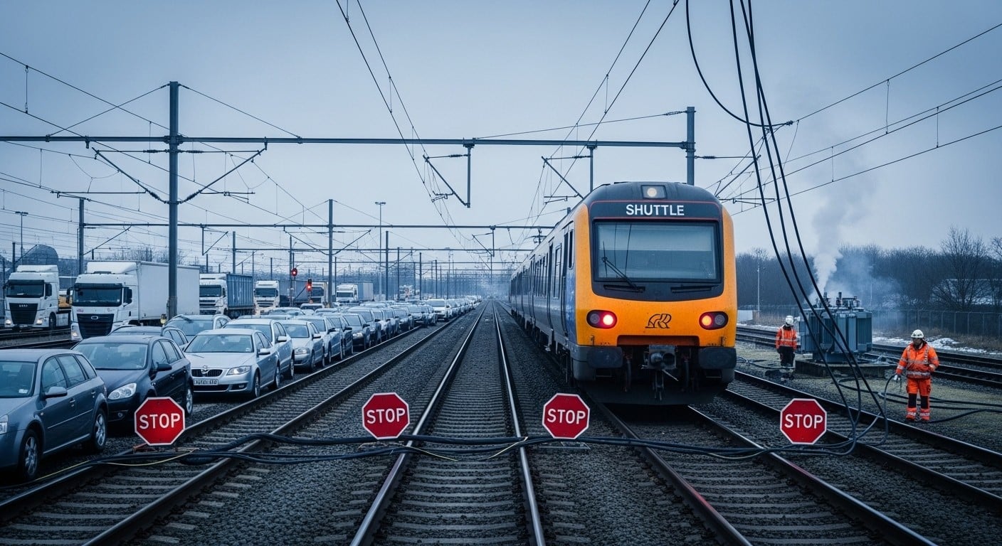Découvrez les détails de la panne électrique qui a suspendu les navettes Shuttle au départ de France dans le tunnel sous la Manche ce lundi. Impacts, causes probables et retour à la normale attendu rapidement.
