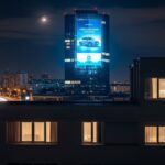 Pantin : La Bâche Géante sur la Tour Essor Divise