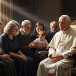 Pape Reçoit Familles Victimes Crans-Montana