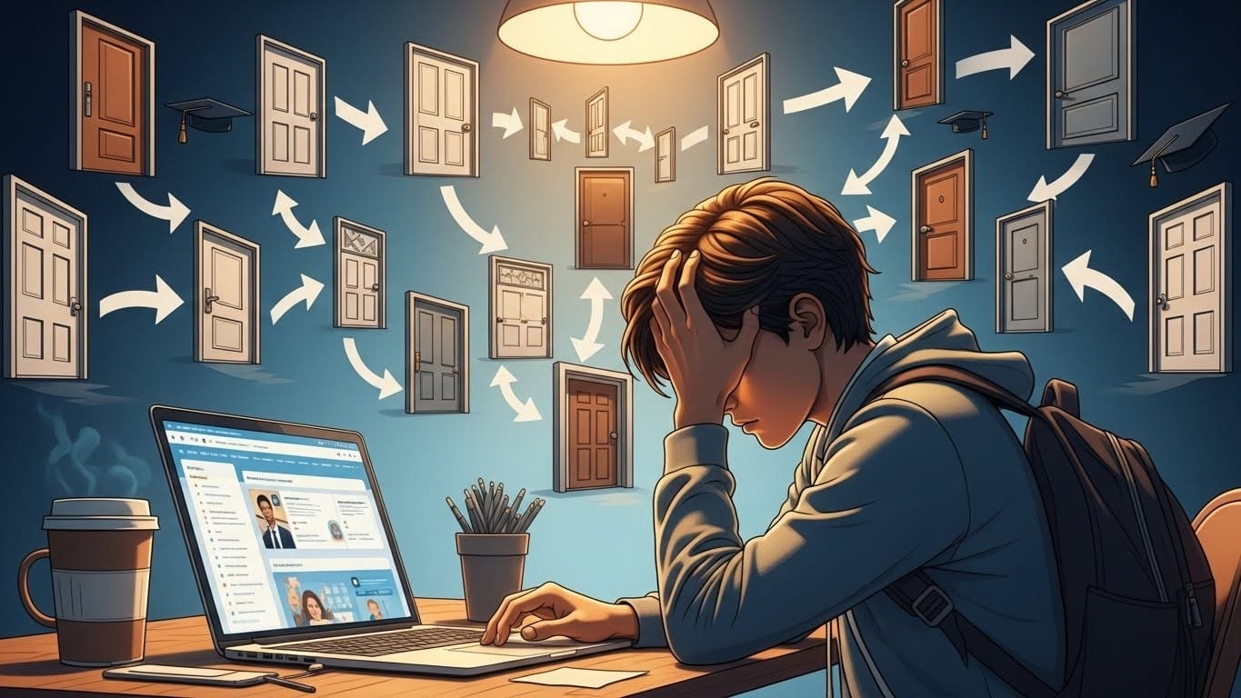 Découvrez pourquoi viser trop haut sur Parcoursup peut être risqué. Plus de 100 000 candidats sans affectation l'an dernier : conseils pour élargir vos vœux et maximiser vos chances en 2026.