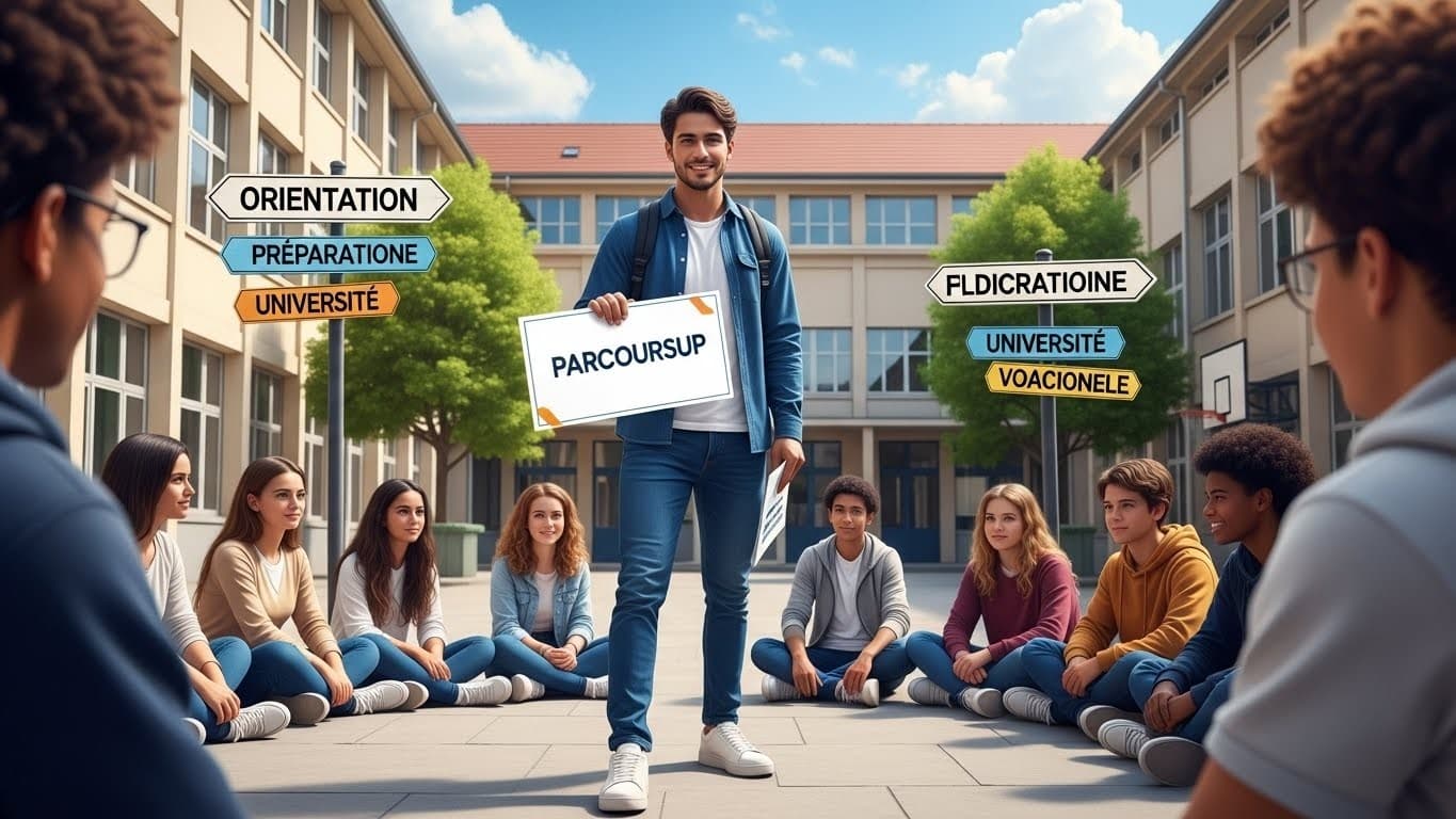 Découvrez comment les choix d'anciens élèves d'un même lycée boostent les candidatures Parcoursup des plus jeunes. Effet pairs, rôle des profs et diversification des horizons expliqués.