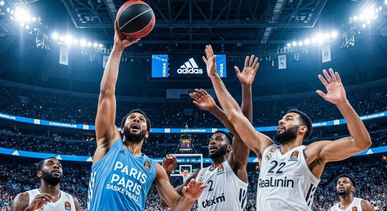 Paris Basketball vs Real Madrid : Horaire et Diffusion TV Euroligue
