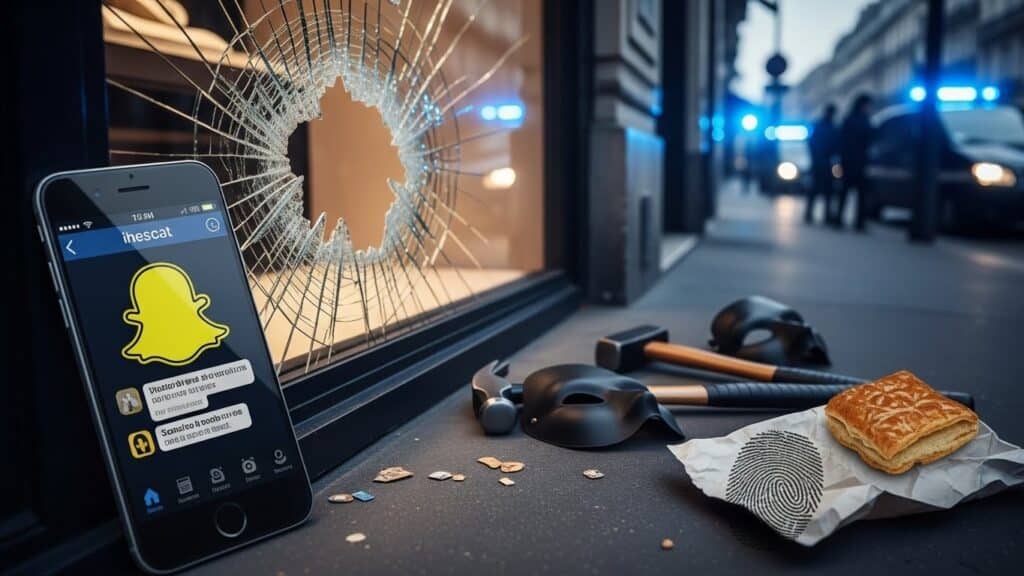 Paris : Braquage Bijouterie par Jeunes Recrutés sur Snapchat