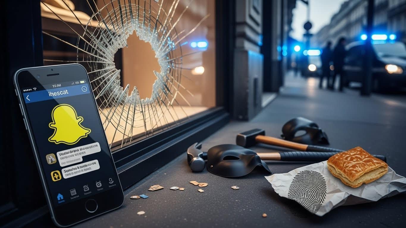 Découvrez comment un braquage audacieux d’une bijouterie parisienne, commis par des jeunes recrutés via Snapchat, a échoué à cause d’erreurs improbables comme un simple emballage de pain au chocolat. Une affaire qui interroge sur la délinquance 2.0.