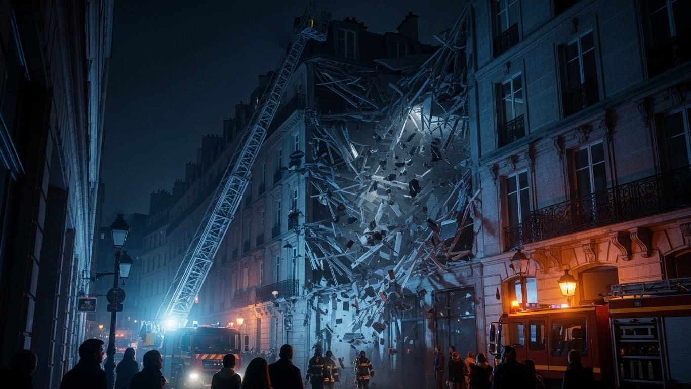 Dans la nuit du 17 au 18 janvier 2026, un plancher s'est effondré rue Amelot à Paris pendant une fête, faisant 20 blessés dont un grave. Découvrez les détails de ce drame structurel.