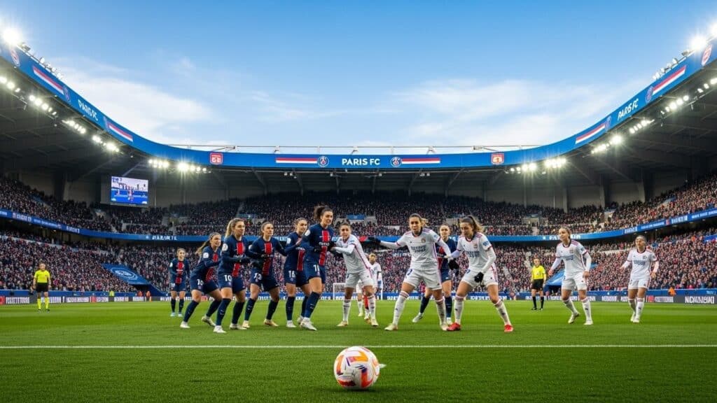 Paris FC – OL Lyonnes : heure et chaîne du choc féminin
