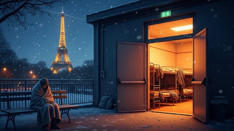 Paris : Les Sans-Abri Hébergés Malgré Fin Plan Grand Froid