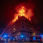 Paris : Octogénaire Décède Dans Incendie Rue Pierre-Sémard