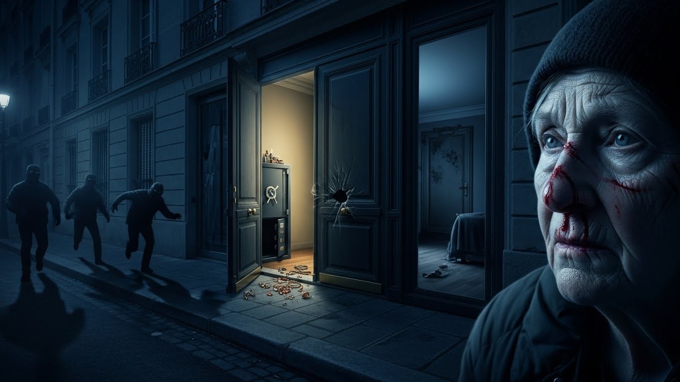 Une femme de plus de 80 ans a eu le nez fracturé lors d'un cambriolage violent dans le XVIe arrondissement de Paris. Trois suspects interpellés rapidement avec le butin. Détails glaçants.