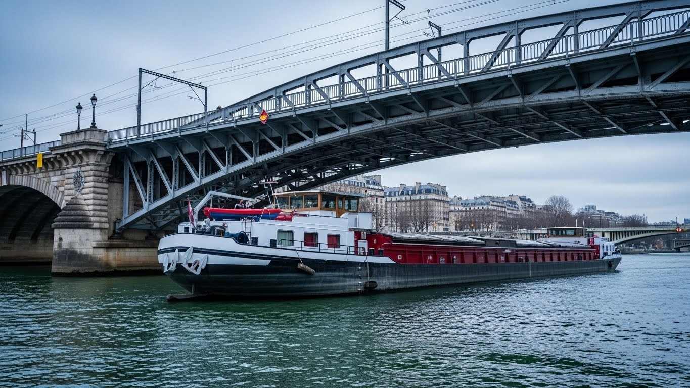 Découvrez comment une simple avarie moteur sur une péniche a semé le chaos sur le RER C à Paris le 10 janvier 2026. Détails, conséquences et le fragile équilibre Seine/ferroviaire.