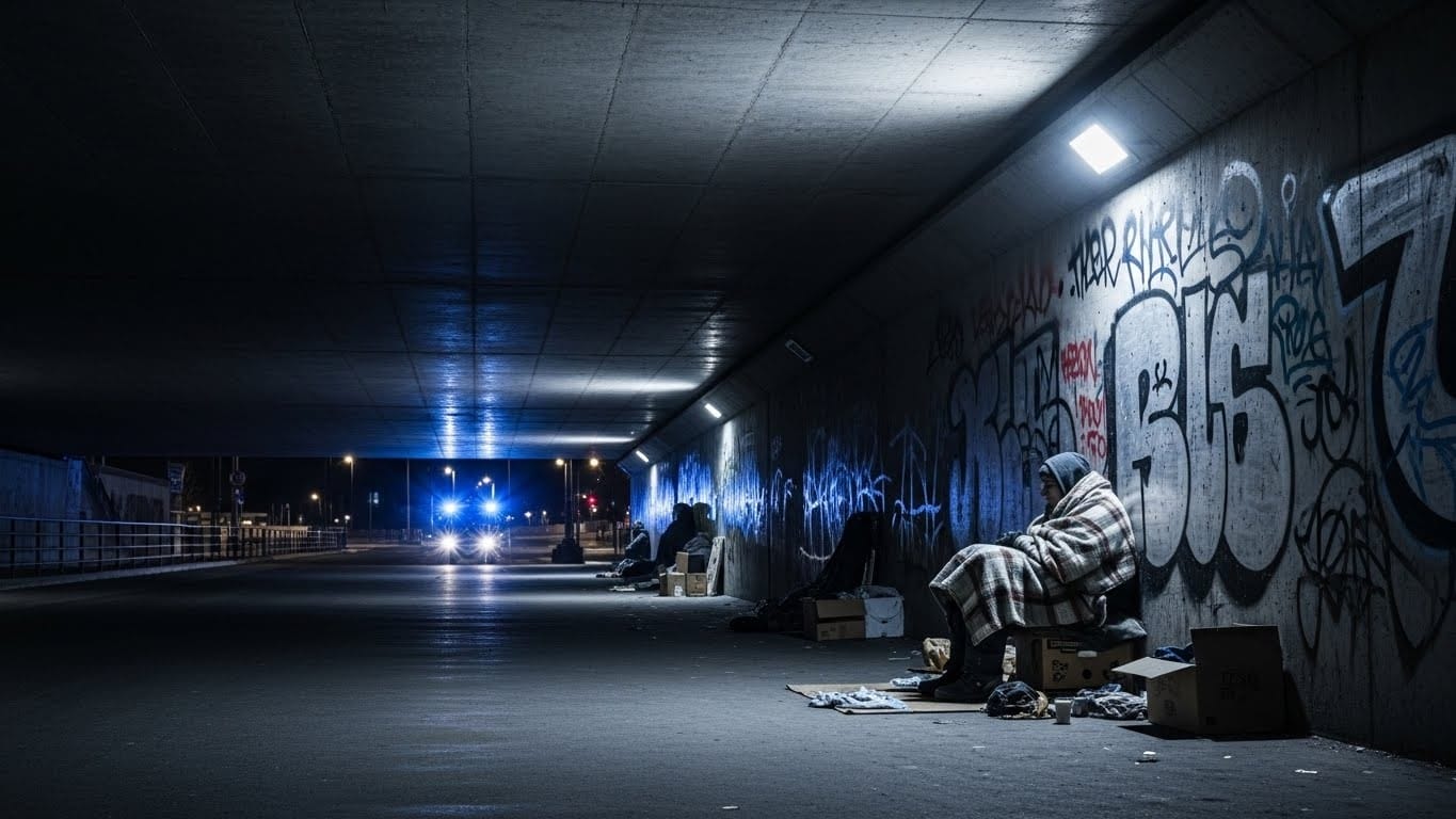 Décès tragique d'un sans-abri à Paris sous la dalle des Olympiades. Enquête en cours sur les causes. Un drame qui relance le débat sur la précarité et le froid hivernal dans la capitale.