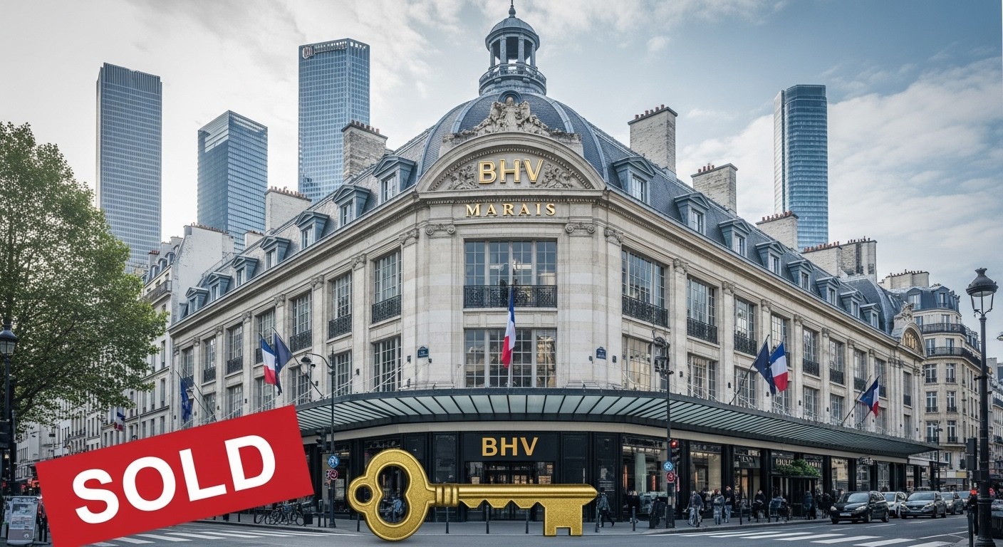 Découvrez les détails de la cession des murs emblématiques du BHV Marais à Paris pour environ 300 millions d'euros à un fonds canadien. Impacts sur le commerce et les salariés.