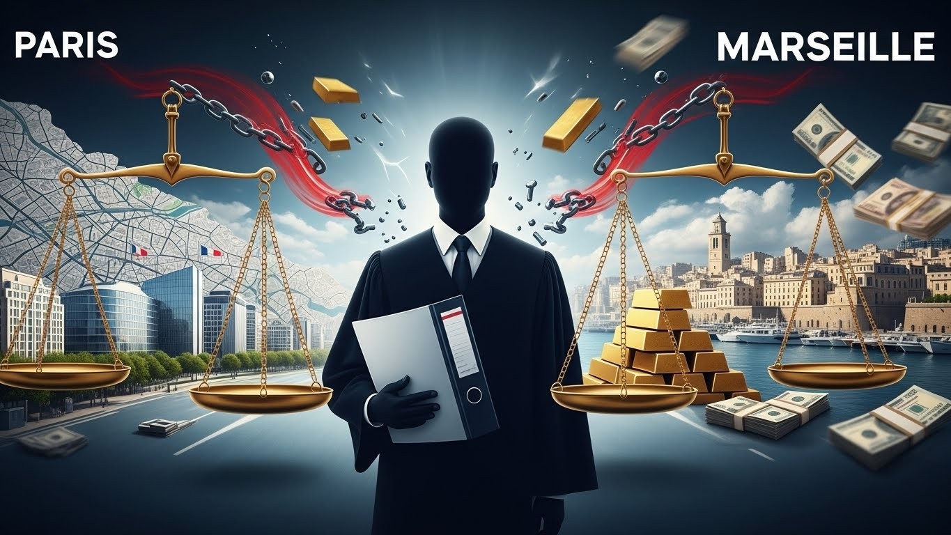 Découvrez le bras de fer entre Paris et Marseille autour d’un énorme dossier de blanchiment lié au narcotrafic, alors que le nouveau parquet national entre en scène. La Cour de cassation va trancher.