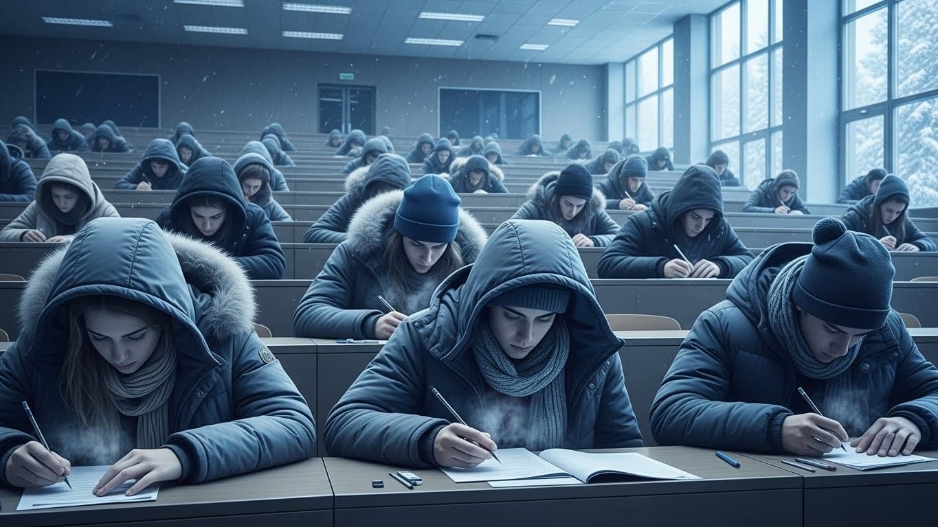 Découvrez comment les étudiants d'Assas à Melun ont passé leurs partiels dans un froid glacial, malgré la neige. Conditions extrêmes, stress et réactions : un témoignage choc sur la réalité des exams en hiver.