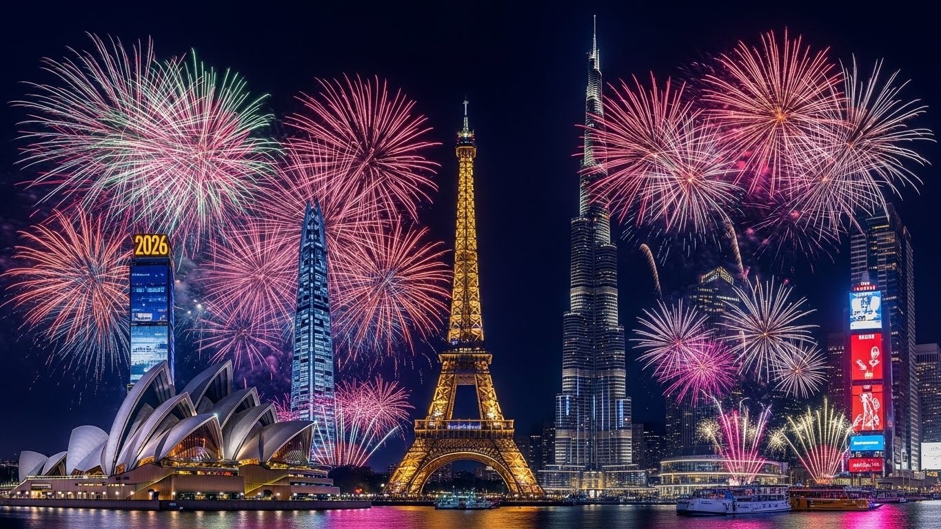 Découvrez les spectacles époustouflants du Nouvel An 2026 à travers le monde, de Sydney à New York en passant par Paris. Des images magnifiques qui marquent l'entrée dans une nouvelle année pleine de promesses.