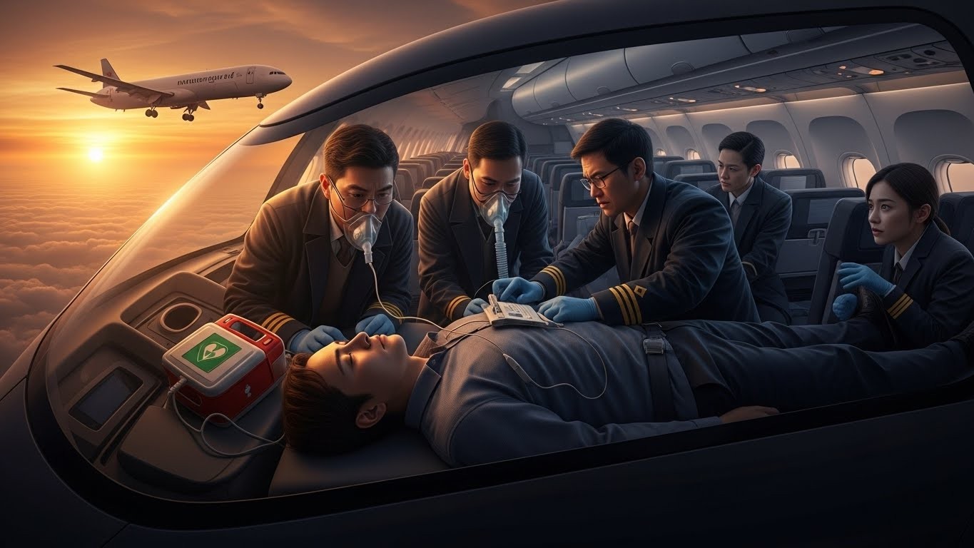 Un passager s'effondre et meurt sur un vol long-courrier Amsterdam-Hong Kong malgré les secours immédiats. Découvrez les faits, les risques en vol et comment se protéger.