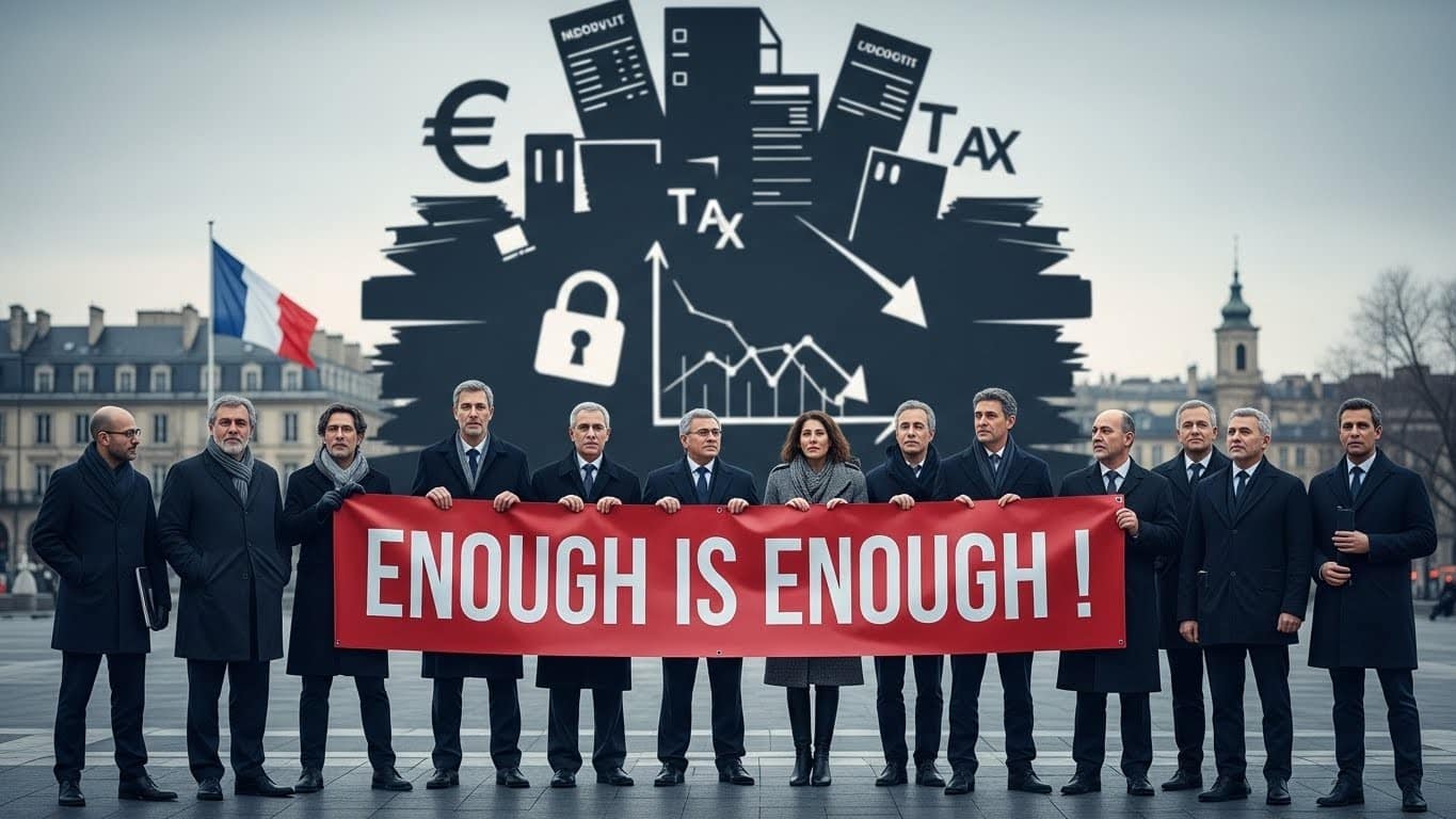 En pleine crise budgétaire, plus de 2000 chefs d’entreprise crient leur ras-le-bol. Décryptage du mouvement « Trop, c’est trop ! » qui pourrait peser lourd d’ici 2027.