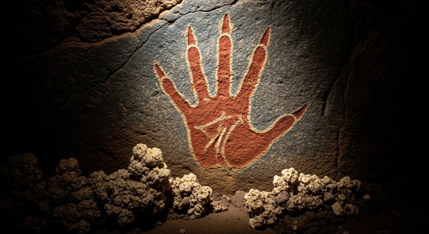 Découverte révolutionnaire : une peinture rupestre vieille de 67 800 ans en Indonésie bat tous les records. Elle éclaire les migrations humaines vers l'Australie et l'origine de l'art pariétal.