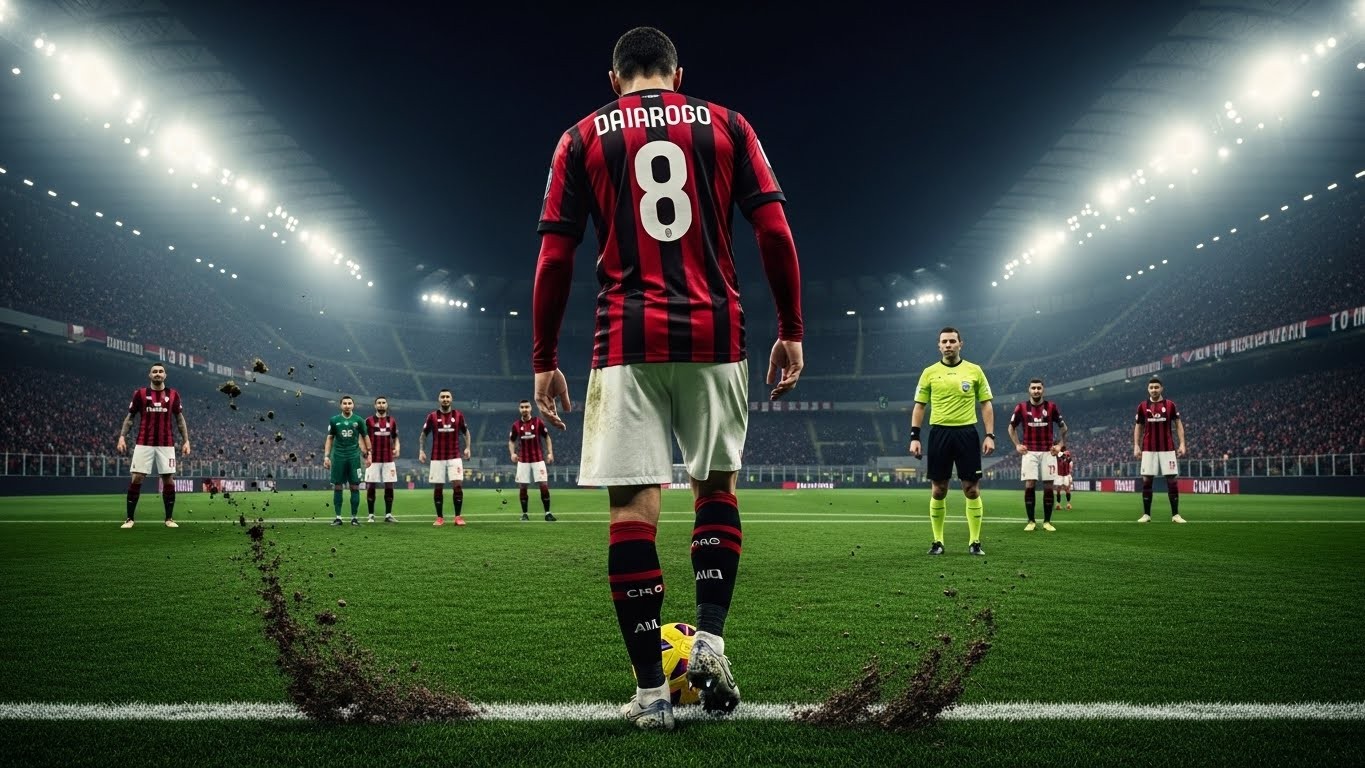 Découvrez comment un défenseur de l'AC Milan a astucieusement dégradé le point de penalty pour faire rater l'adversaire. Un geste controversé qui soulève le débat sur l'antijeu dans le football italien.