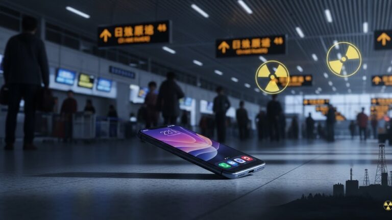 Perte Téléphone Nucléaire Japonais en Chine