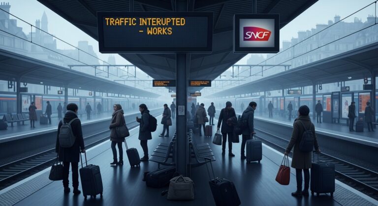 Perturbations Ligne L Paris : Matinée Chaotique à Cause de Travaux