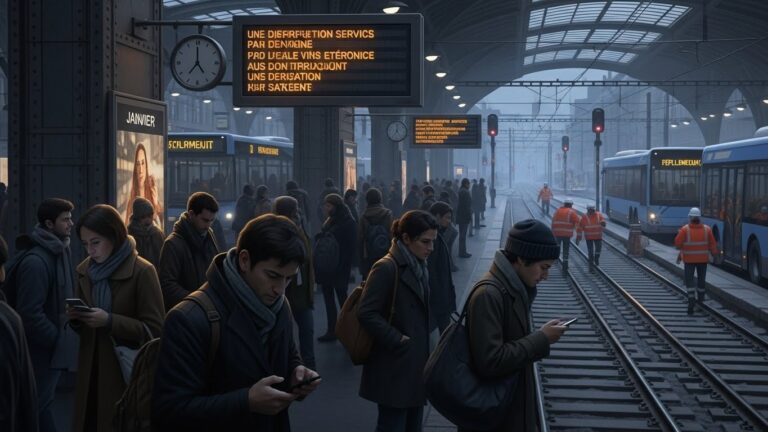 Perturbations Transports IDF 3-4 Janvier 2026