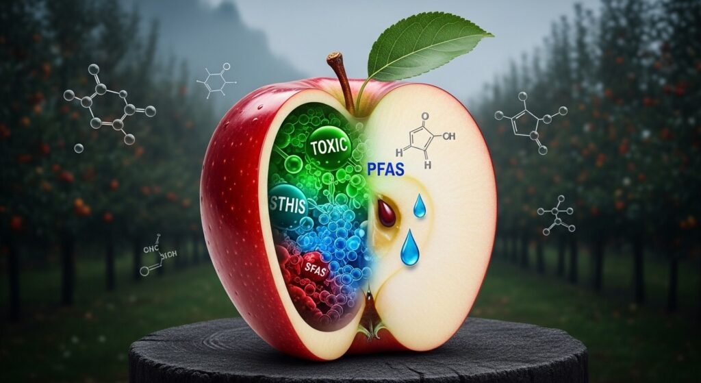 Pesticides dans les Pommes : Le Cocktail Toxique qui Inquiète l&rsquo;Europe