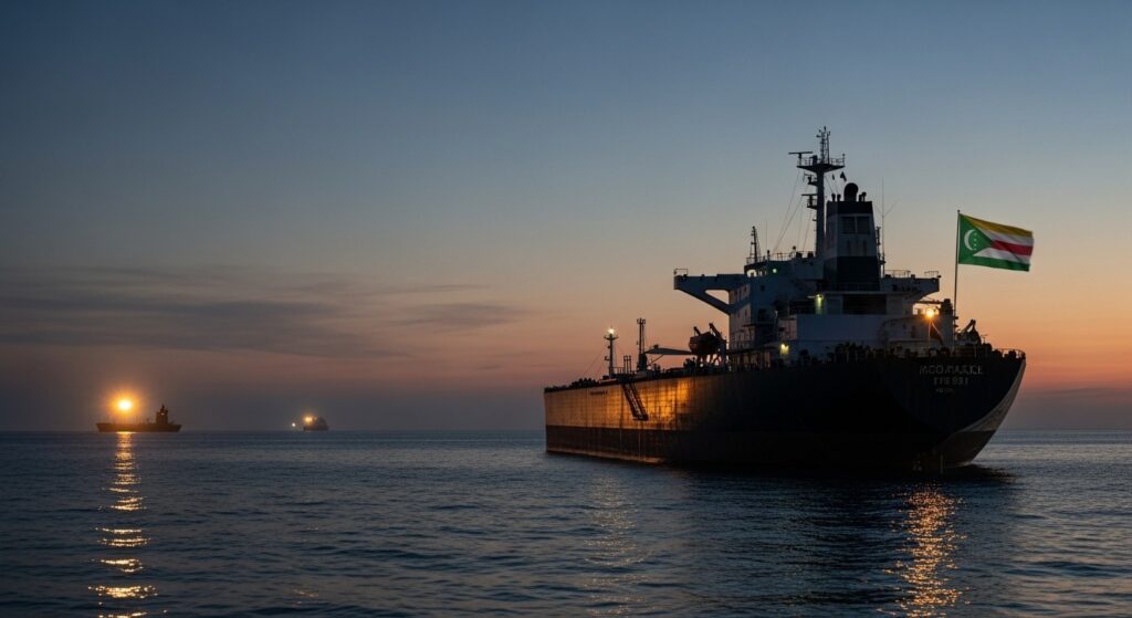 Pétrolier Grinch Immobilisé : La Flotte Fantôme Russe Défiée