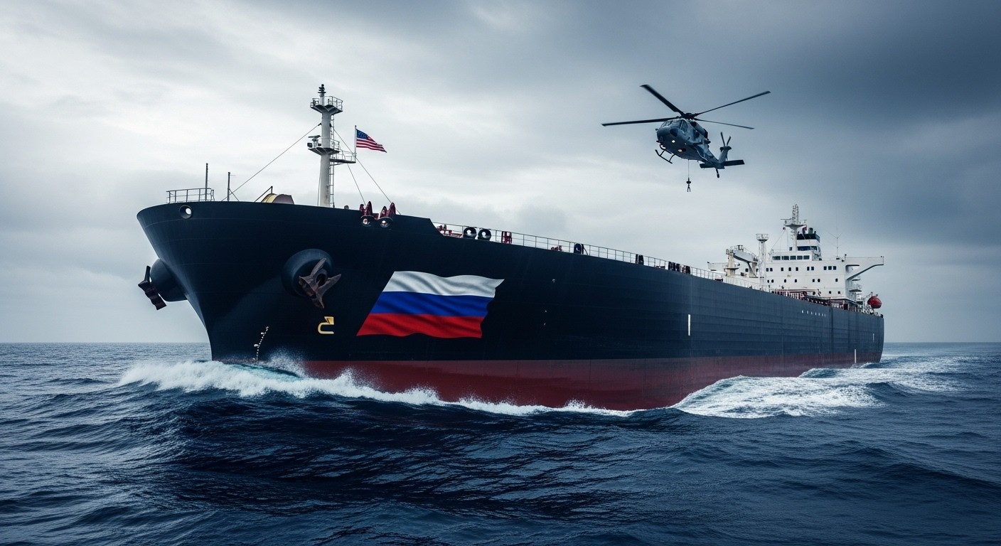 Découvrez les détails de la saisie d'un pétrolier russe par les USA en Atlantique et la libération des deux marins russes en route vers la Russie. Tensions géopolitiques et enjeux pétroliers expliqués.