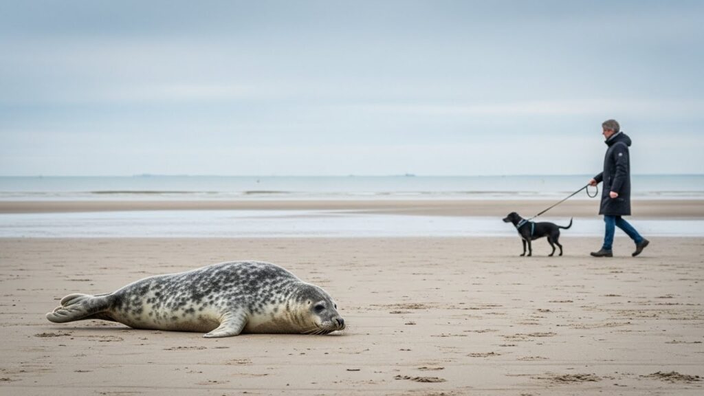 Phoques Mordus par Chiens sur Île de Ré : Danger Vacances