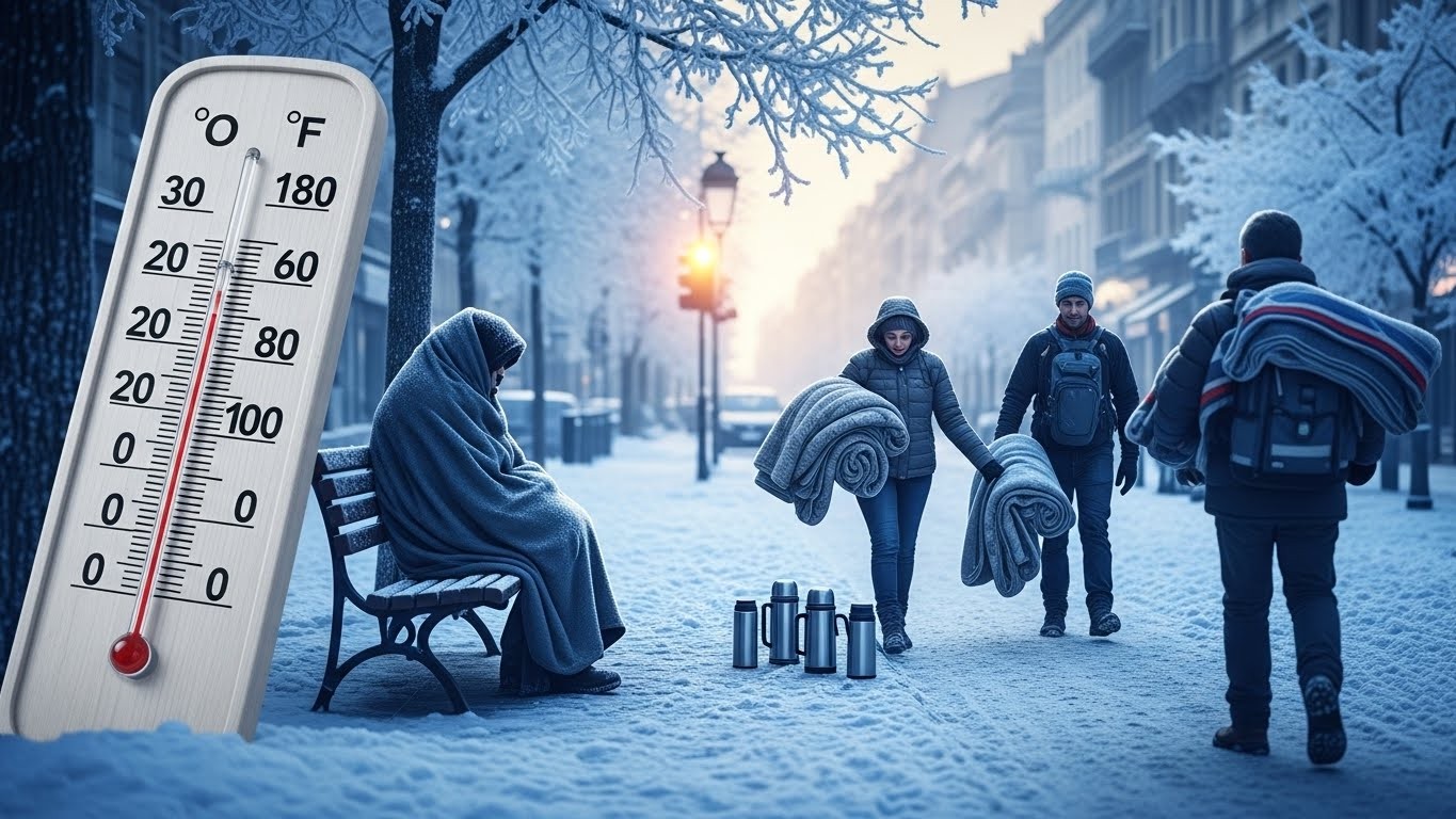 Découvrez comment le Puy-de-Dôme fait face à la vague de froid intense avec le plan Grand Froid activé jusqu'à vendredi. Mesures d'urgence, maraudes, hébergements : tout pour protéger les plus vulnérables.