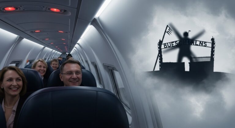 Polémique sur une Photo Souriante en Route pour Auschwitz