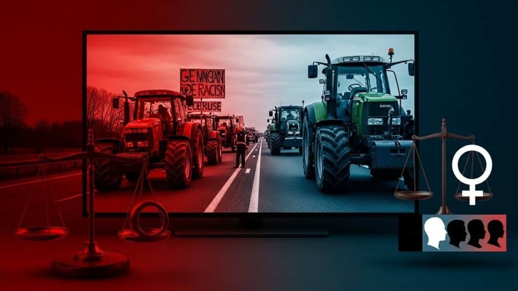 Polémique Télé : Polémique sur la Couleur de Peau dans les Manifs Agricoles