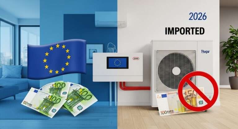 Pompes à Chaleur : Aides Limitées aux Modèles Européens dès 2026