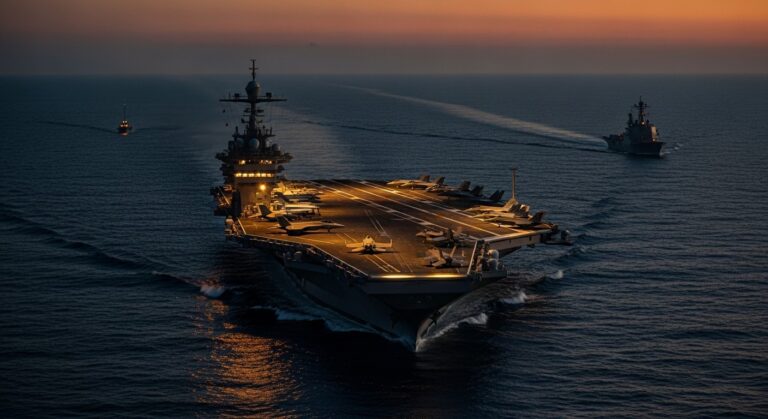 Porte-Avions Abraham Lincoln : La Puissante Armada US Face à l’Iran