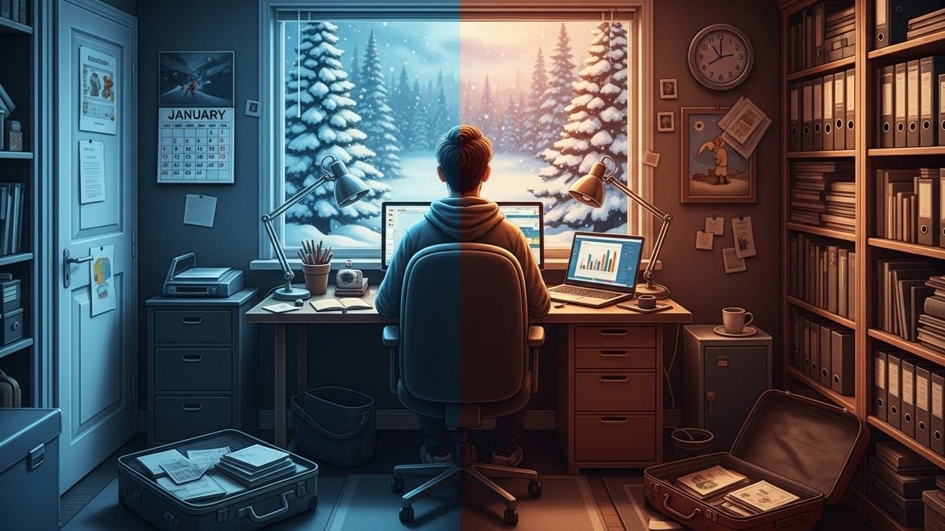 Découvrez pourquoi un quart des Français choisissent de prolonger leurs vacances après les fêtes pour une reprise plus douce. Stress, blues post-vacances... Les raisons expliquées en détail.