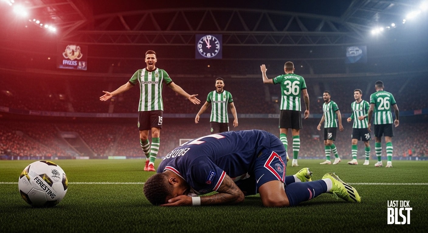 Découvrez les vraies raisons de la défaillance du PSG en fin de match face au Sporting (1-2) : pressing défaillant, pertes de balle et gros problèmes sur coups de pied arrêtés. Analyse complète.