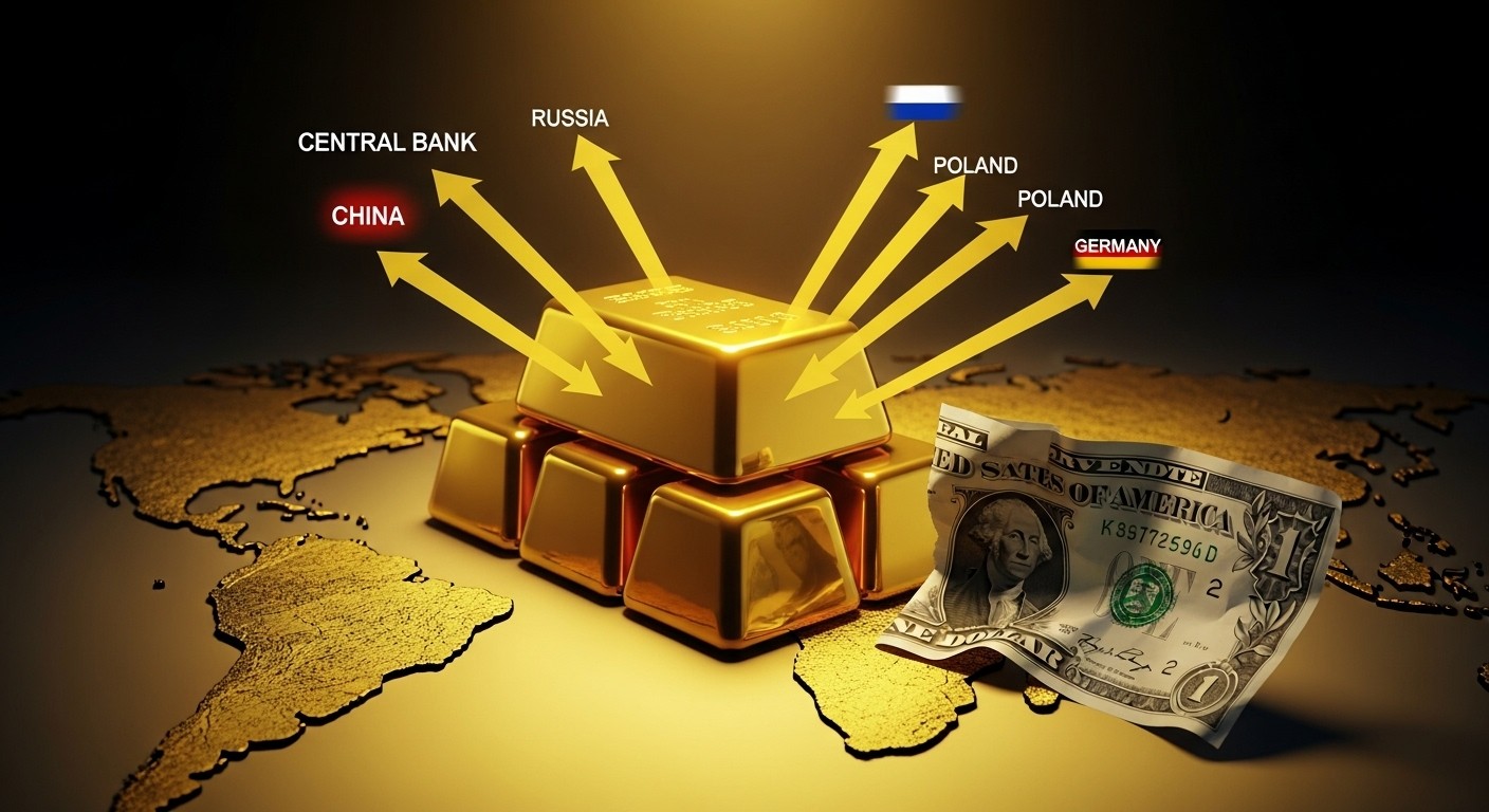 À plus de 5 200 $ l’once, l’or explose tous les records. Découvrez pourquoi banques centrales et investisseurs se ruent sur cette valeur refuge face aux tensions géopolitiques et à la faiblesse du dollar.