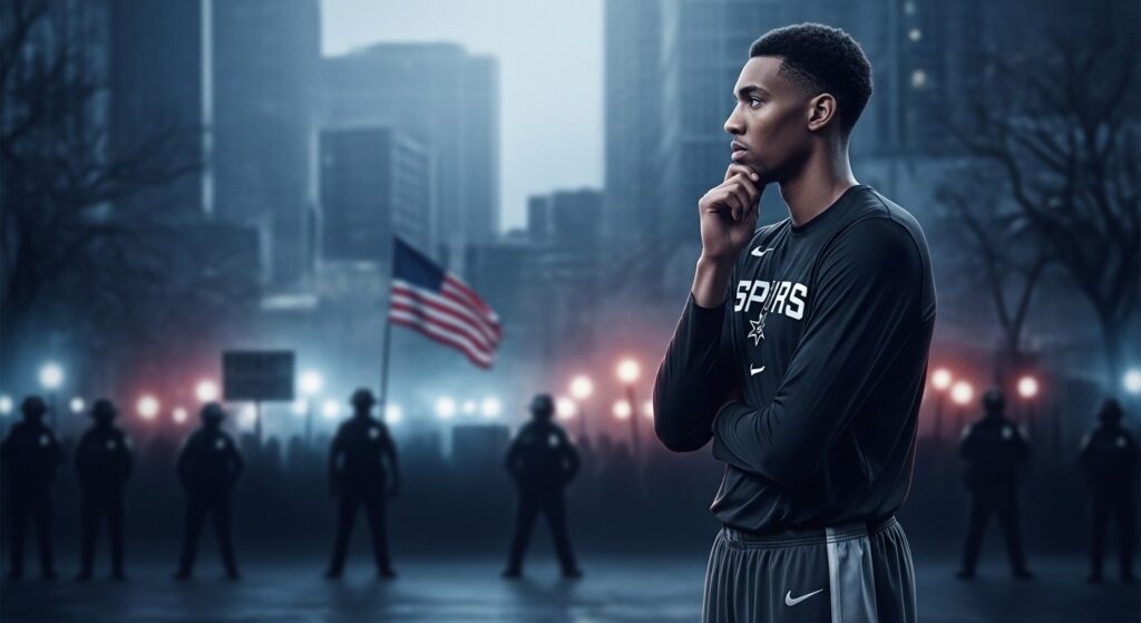 Pourquoi Victor Wembanyama s&rsquo;engage sur la crise de Minneapolis