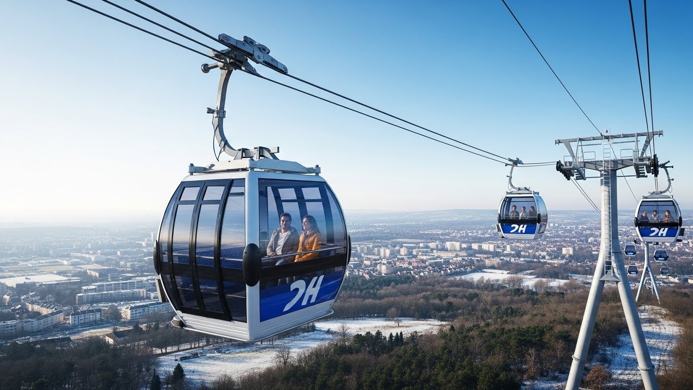 Découvrez pourquoi le Câble C1, premier téléphérique urbain d'Île-de-France, attire déjà 13 000 usagers par jour. Gain de temps énorme, confort et vues uniques : un vrai changement pour les trajets en Val-de-Marne !