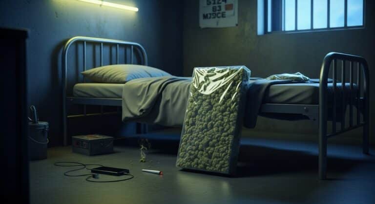 Prison de Nanterre : 1,4 kg de cannabis saisis dans une cellule